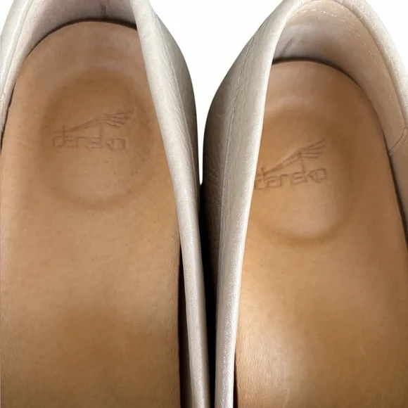 Dansko Lorri Tan Waxy Milled Leather Loafer - Picture 6 of 8